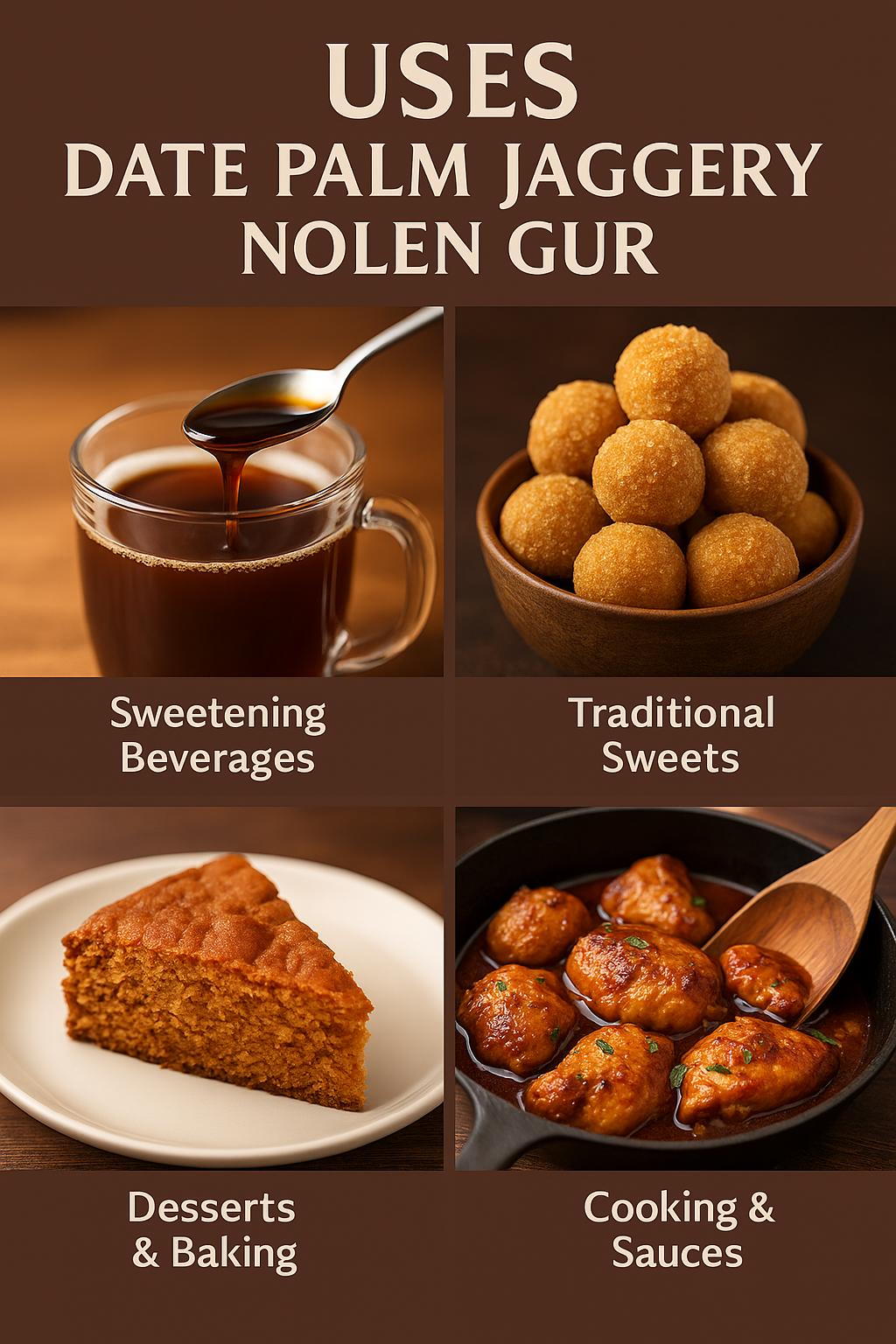 Pure Date Palm Jaggery (Khajur Gur) 1 Kg – 100% Natural & Chemical Free